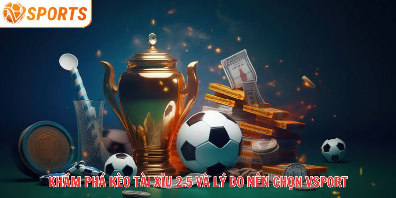 Khám phá kèo tài xỉu 2.5 và lý do nên chọn VSPORT